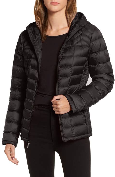 nordstrom michael kors packable down|Michael Kors puffer jacket.